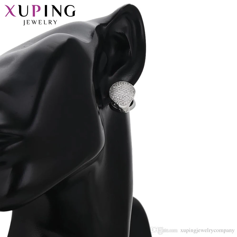 Xuping модные серьги кольца новый дизайн массивные ювелирные изделия высокое
