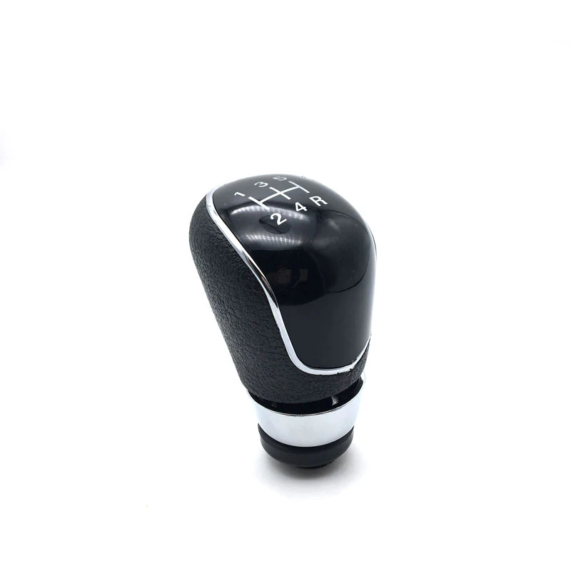 Black 5speed Серебристая/черная ручка переключения передач 5 скоростей 6 передач для Ford Focus 2 MK2 FL MK3 MK4 MK7 MONDEO KUGA GALAXY FIESTA автомобильный Стайлинг - Название цвета: Black 5speed