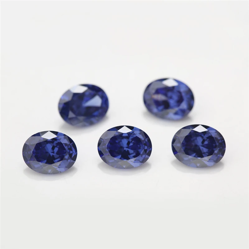 Размер 2x3-13x18mm AAAAA овальный CZ камень морской синий, зеленый, B; ue синтетический кубический цирконий камень свободный