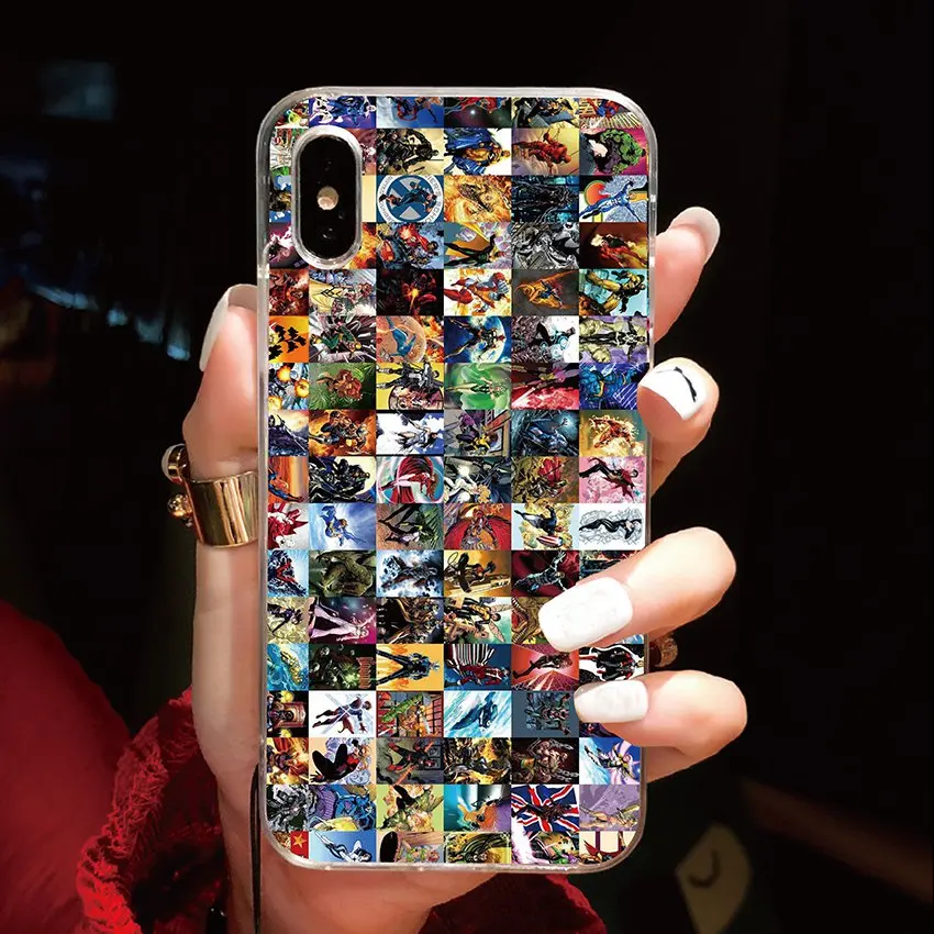 8 Мягкие силиконовые чехлы из ТПУ для Wiko Lenny 5, 4, 3, Jerry, Гарри, Sunny 2, 3 Plus, View 2 Go, XL, U Feel Lite, Marvel Comics - Цвет: 8
