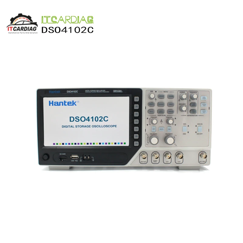 

Hantek DSO4102C Digital Multimeter Oscilloscope USB 100MHz Bandwidth 2 Channels Handheld Osciloscopio Portatil Logic Analyzer