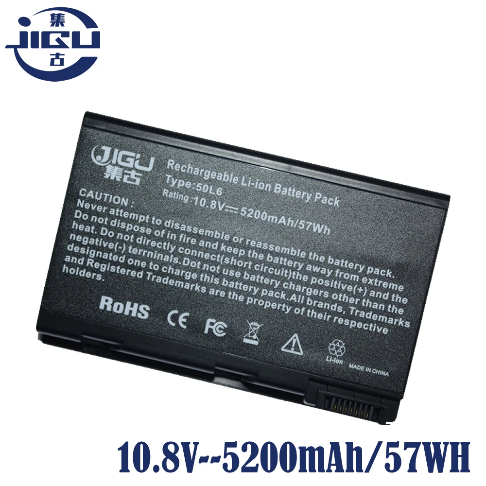 Аккумулятор JIGU для ноутбуков Acer Aspire 3690 5100 5610 5650 BATBL50L6 TravelMate 4200 4230 2400 3210|battery for acer