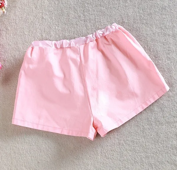 Летние яркие детские шорты для девочек шикарные короткие брюки спортивные с