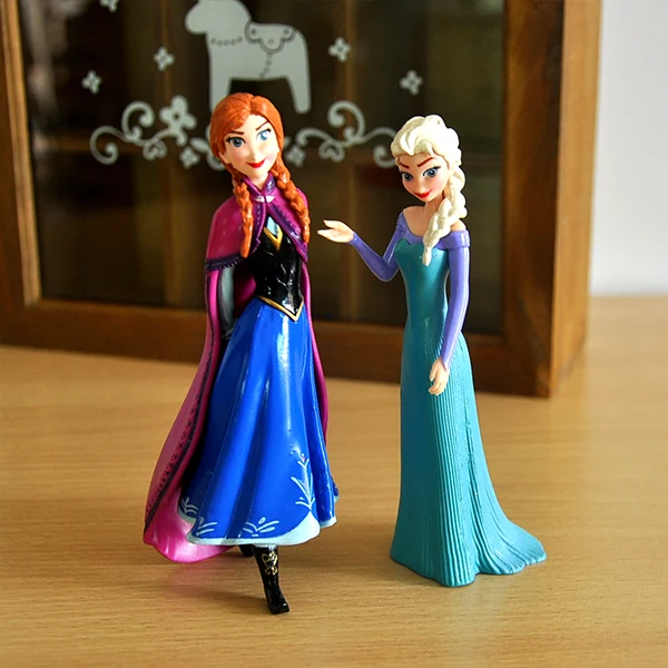 3 шт./лот 12 см Снежная королева ледяная принцесса фигурки игрушки куклы