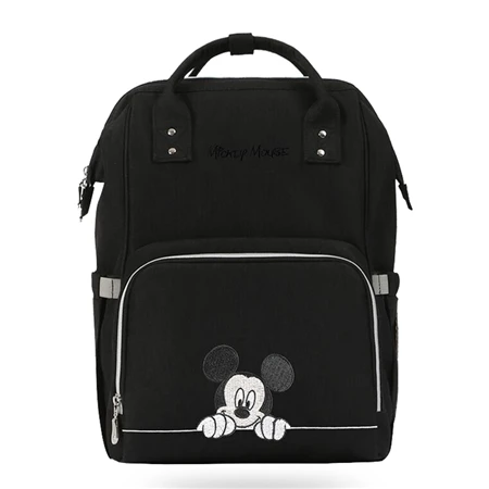 Photo Color Disney Mommy сумка USB нагреватель Оксфорд коляска сумка Многофункциональный рюкзак для беременных водонепроницаемый мумия путешествия пеленки сумка детский продукт - Цвет: Photo Color