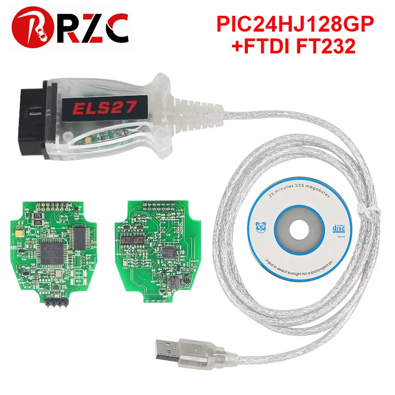 ELS27 FORScan сканер 2.2.6 PIC24HJ128GP FTDI для Ford/Mazda/Lincoln/Mercury транспортных средств OBD2