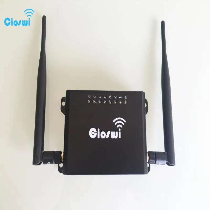 Cioswi 3g 4G роутер wi-fi 2. Гц модем с сим картой слот усилитель Wi-Fi 2 антенн 300 Мбитс openwrt