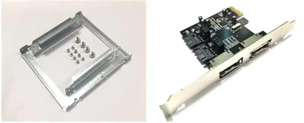 Новый комплект для обновления двойного SSD MAC PRO 1 5 (двойной лоток ssd/кабель sata/карта