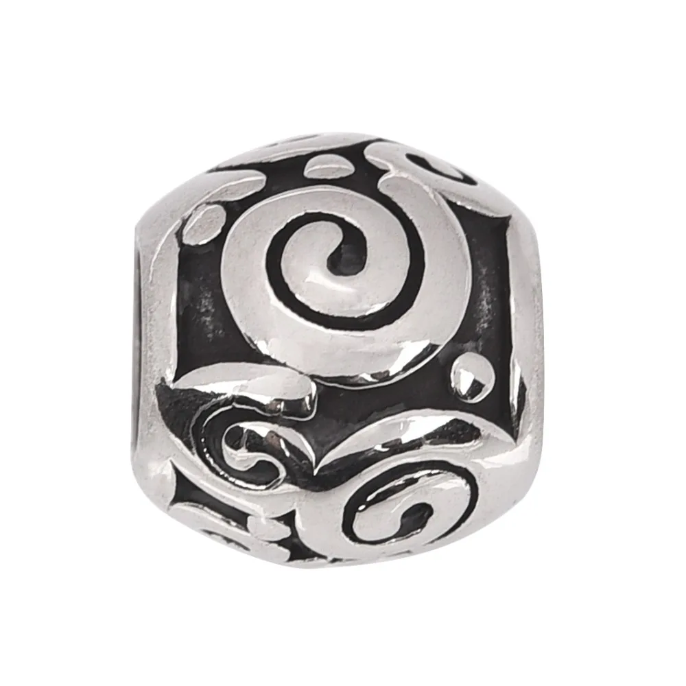 Металлические шарики из нержавеющей стали 5 мм черные европейские Овальные для