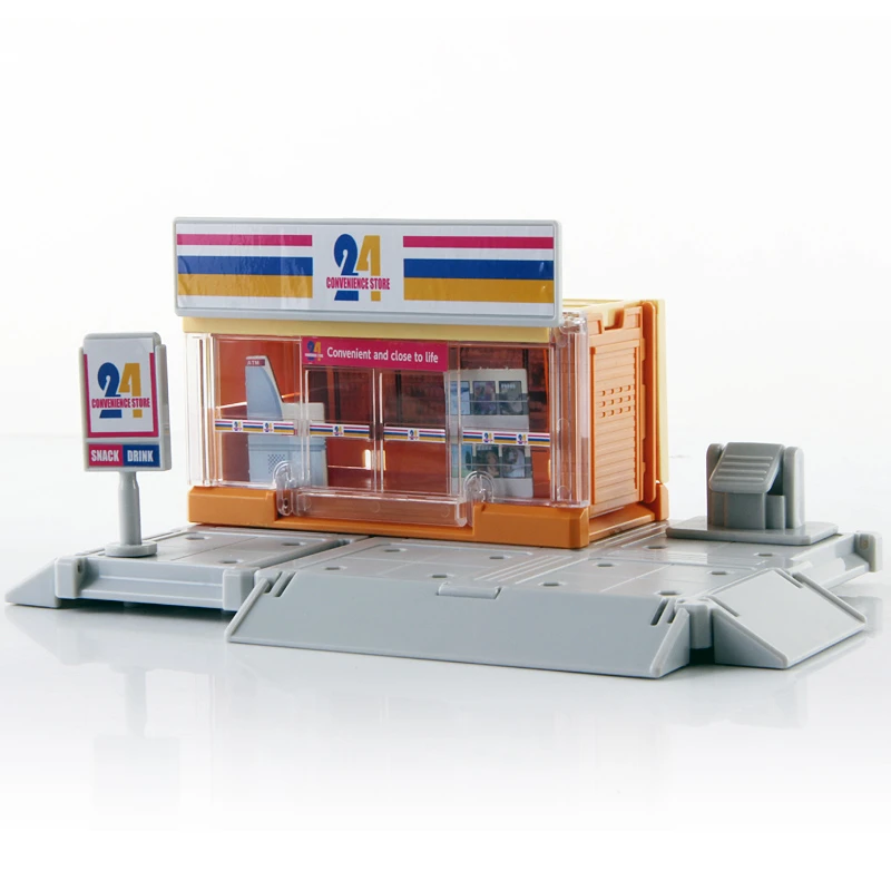 Такара томия томика город построить сцены аксессуары блоки магазин без