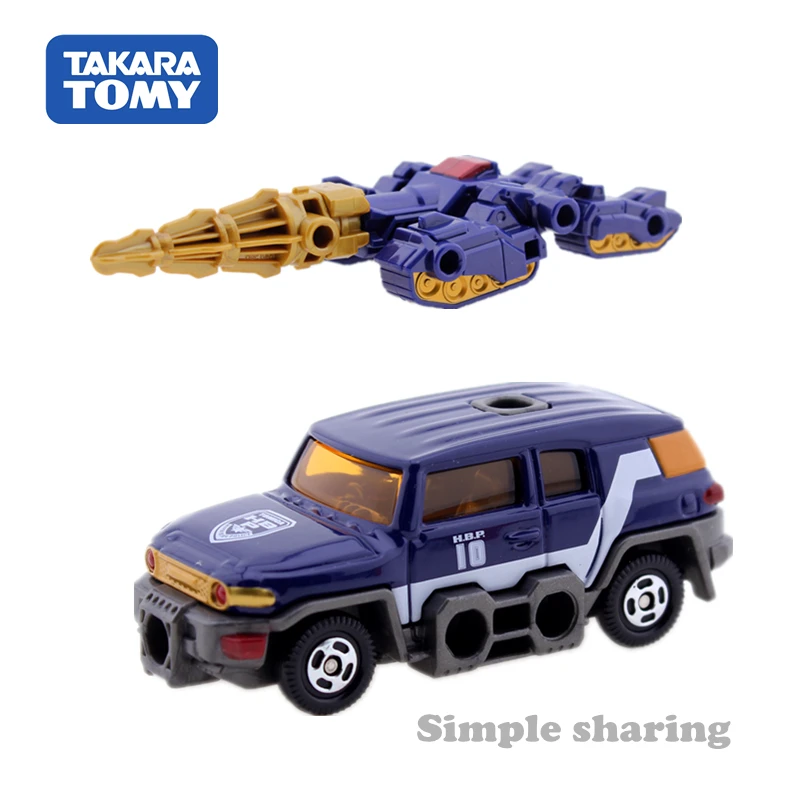 Tomica Hyper Police HBP-10 Toyota FJ Cruiser Bear Takara Tomy литье под давлением модель игрушечной машины