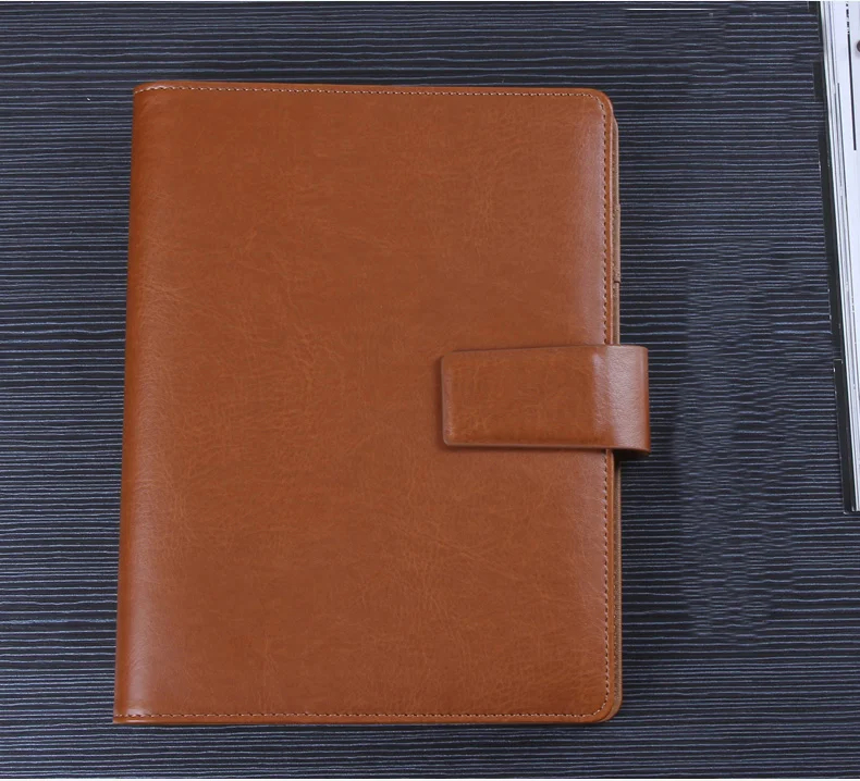 Блокнот органайзер А5 из искусственной кожи с застежкой 1192D|agenda organizer|loose leaf