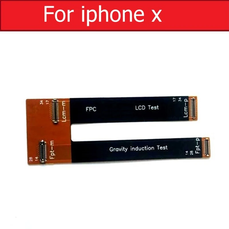 3D Touch Screen&LCD Display Test Extended Flex Cable For iphone 7 8 Plus X XS MAX XR Digitizer Tester Flex Ribbon Cable