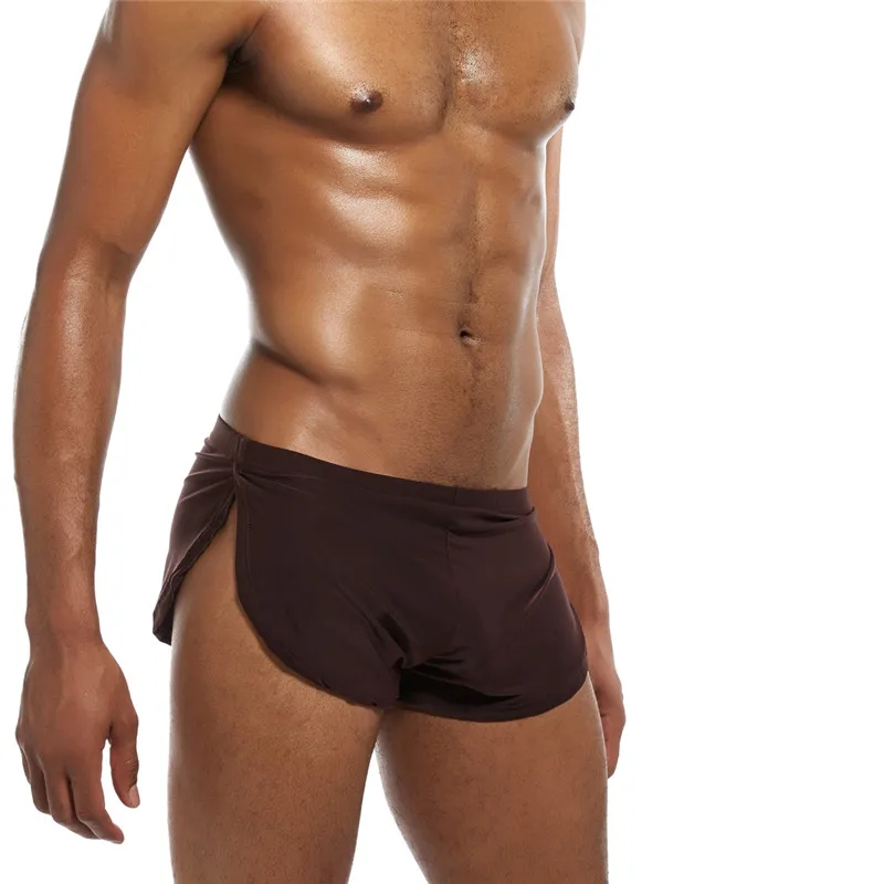 JOCKMAIL, 4 шт./лот, однотонное нижнее белье, мужские боксеры, трусы-боксеры из Ice Silk, мужские трусы, сексуальное мужское нижнее белье, cueca, боксеры, homme, боксеры, шорты для мужчин
