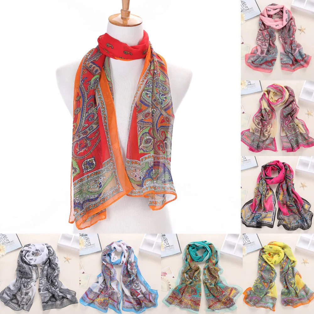 Модные женские туфли длинные мягкие Обёрточная бумага шарф дамы шаль пляж Шарфы