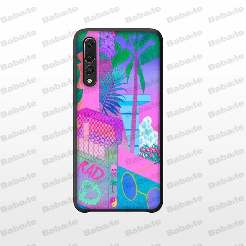 Чехол для мобильного телефона Babaite Vaporwave черный чехол Huawei P10 plus 20 pro P20 lite mate9 10 honor View