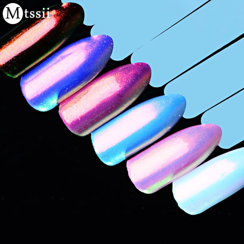 Зеркальная пудра для ногтей с хромированным блеском 0 2 г|nail powder|nail art powdernail glitter