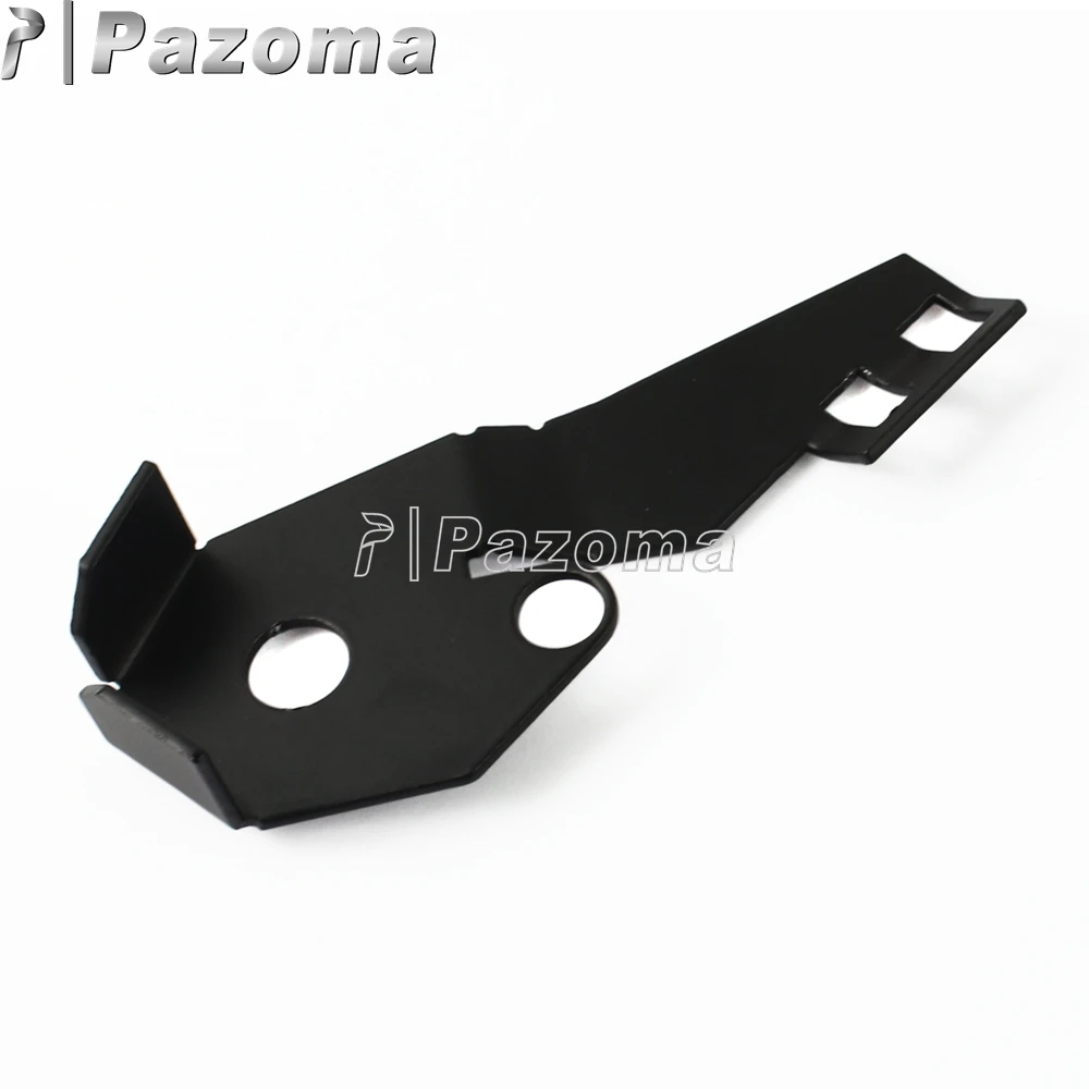 Черная стальная боковая подставка Защитная крышка для выключателя двигателя BMW