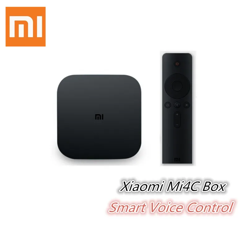 Оригинальная ТВ-приставка Xiaomi Mi4C Patchwall 1 ГБ 8 ГБ Amlogic S905L 2,4G Wi-Fi Bluetooth с поддержкой 4K HD Smart медиаплеера