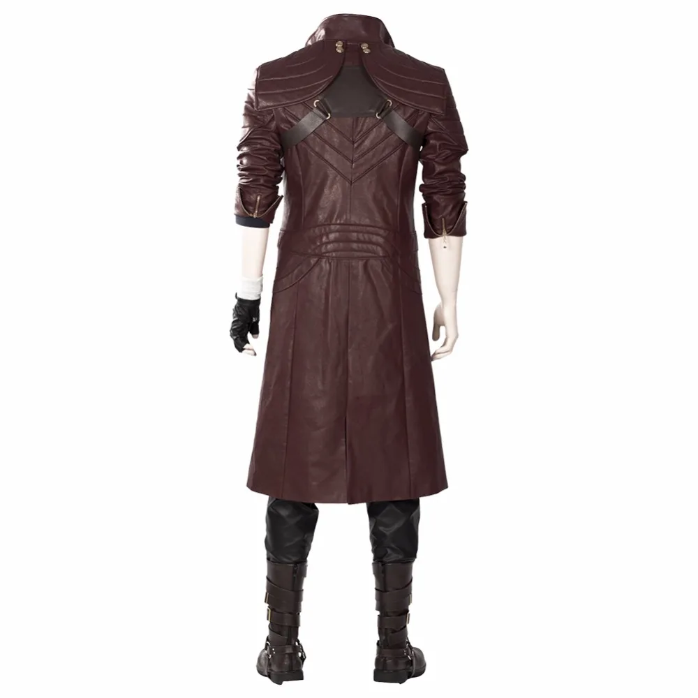 DMC Косплей Костюм Данте DMC 5 наряд куртка пальто полный набор индивидуальный заказ для взрослых мужчин женщин Хэллоуин карнавал