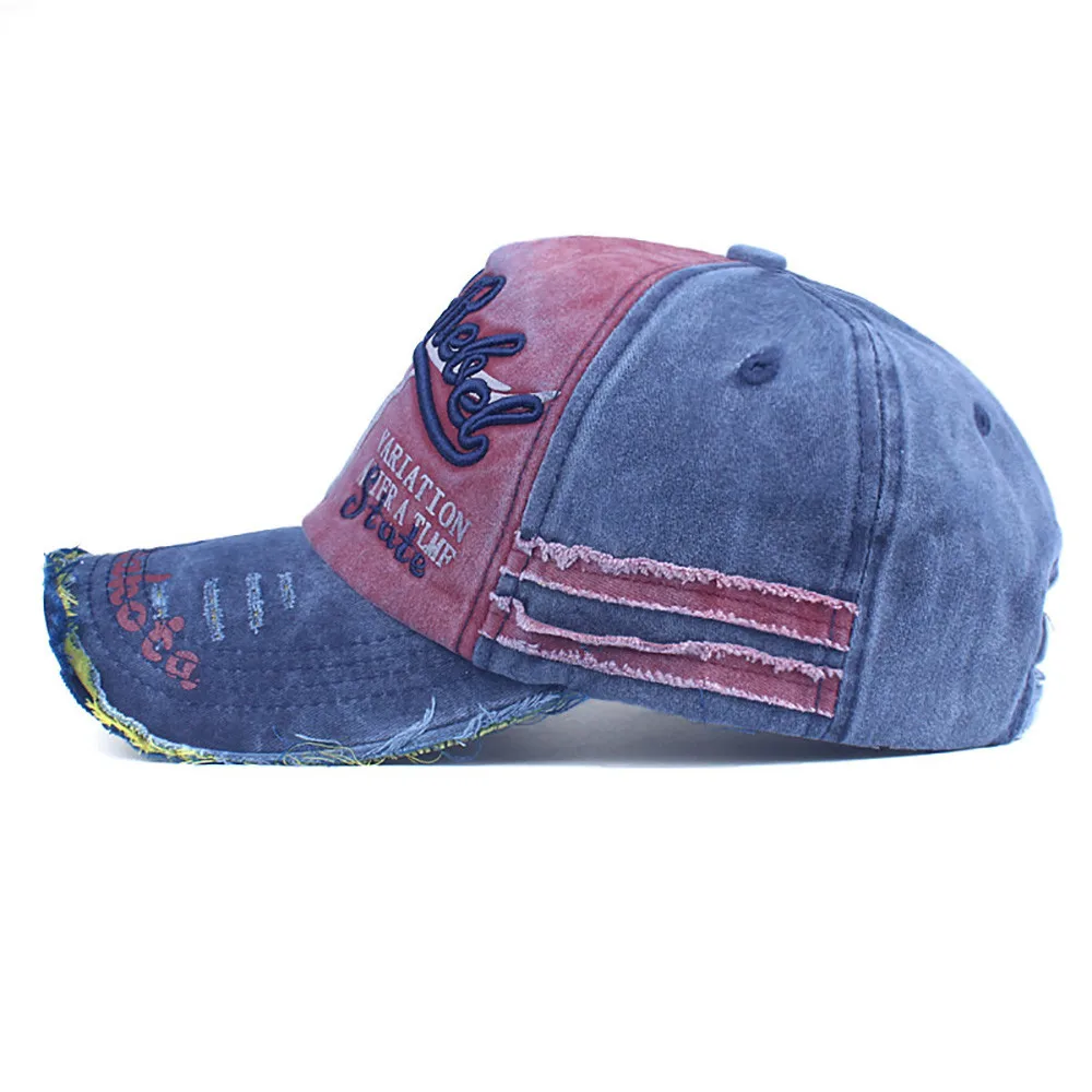 Snapback Новая летняя бейсболка s для женщин и мужчин винтажная цветная джинсовая Хип