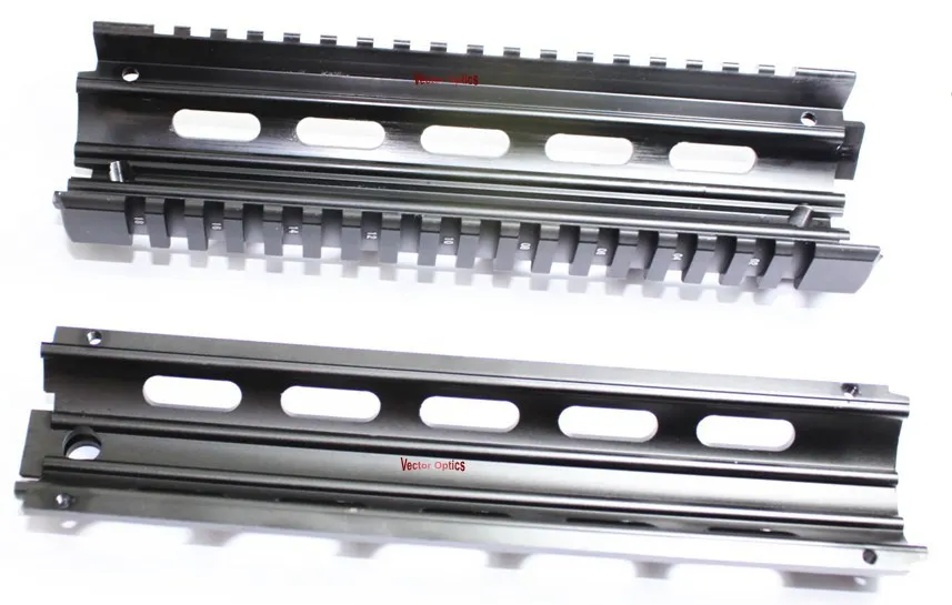 Векторная оптика средней длины 2-Piece винтовка пистолет рука гвардии Пикатинни Quad