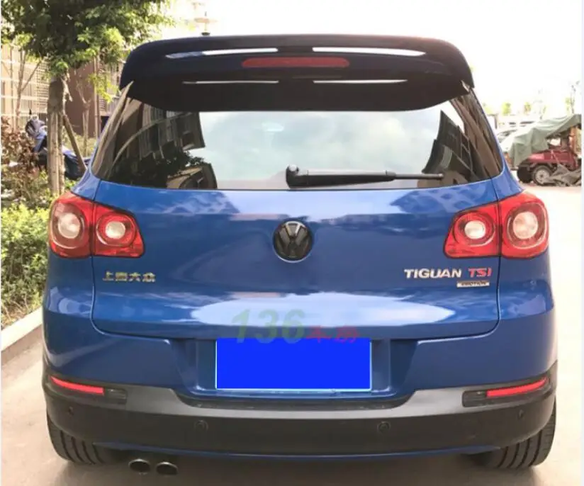 Праймер ABS для заднего крыла багажника спойлер Volkswagen VW Tiguan 2009 2010 2011 2012 2013 2014 2015
