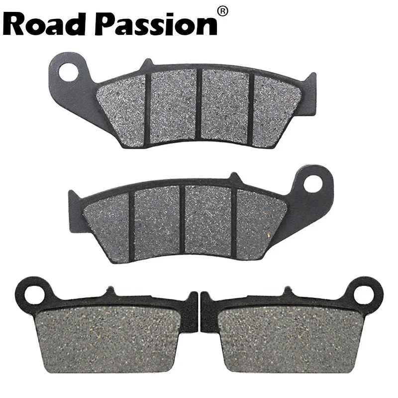 Front and Rear Передние и задние тормозные колодки для мотоцикла KAWASAKI KX250F KX 250 F 250F KLX450 KX450 для YAMAHA YZ125 YZ250 YZ250F WR250F YZ450 - Цвет: Front and Rear