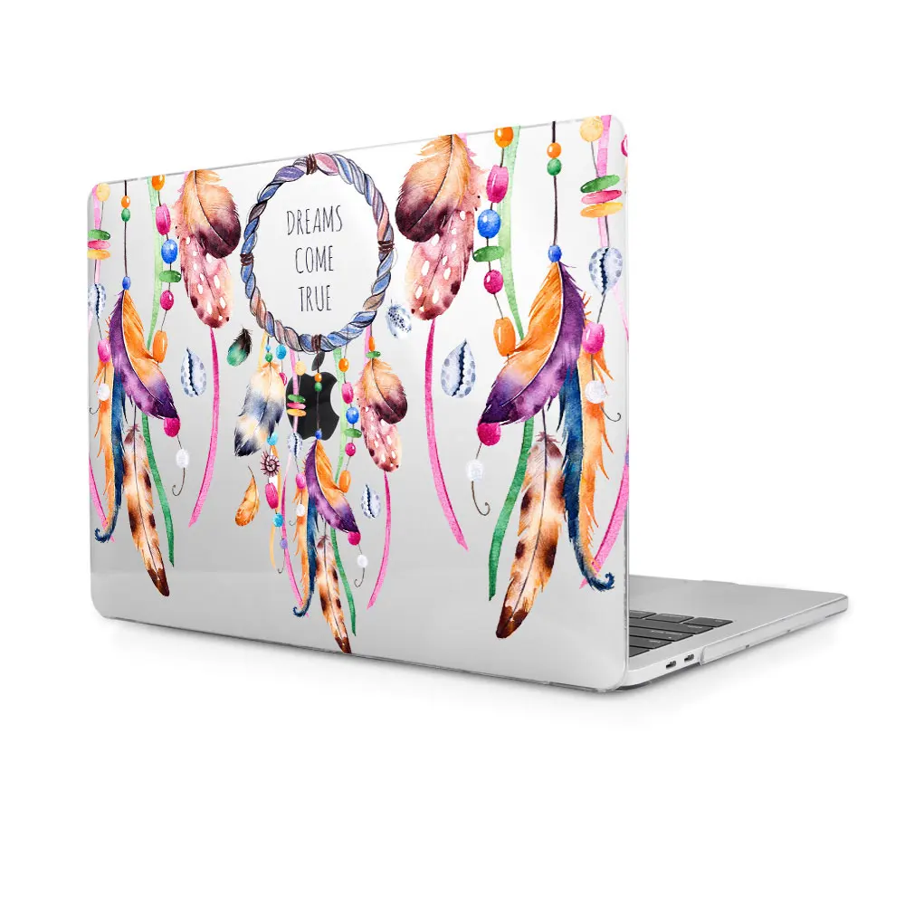 M442 Чехол для ноутбука Gradent Green Dream Catcher для Apple Macbook Pro retina 12 13 New Air 11 13 с сенсорной панелью retina ID A1466 A1932 - Цвет: M442
