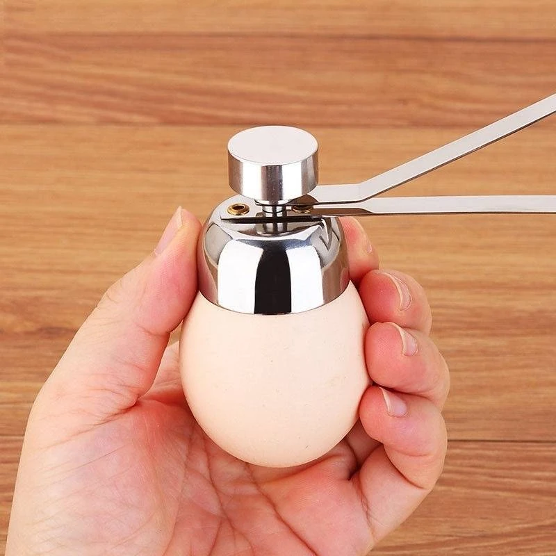 Нержавеющая сталь сырой яйцо крекер сепаратор вареное Топпер ножничный корпус