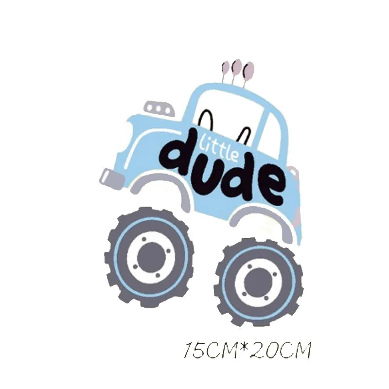 Топовое железо патчи для одежды Бесплатная доставка милые маленькие машинки