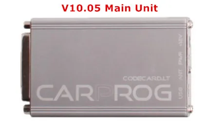 Онлайн-программатор Carprog V8.21/V10.05 с Keygen Car Prog 8,21 больше авторизация для подушки безопасности/радио/тире/Immo/инструмент для ремонта ЭКЮ - Цвет: V10.05 Main Unit