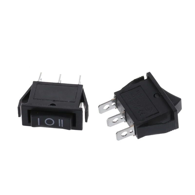 5 шт. x AC 16A/250 В 20A/125 3 контактный SPDT вкл. ВЫКЛ. позиционный рокер для лодки|switch