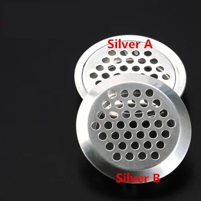 30 шт./лот решетка вентилятора Круглая Решетка вентиляционного отверстия из