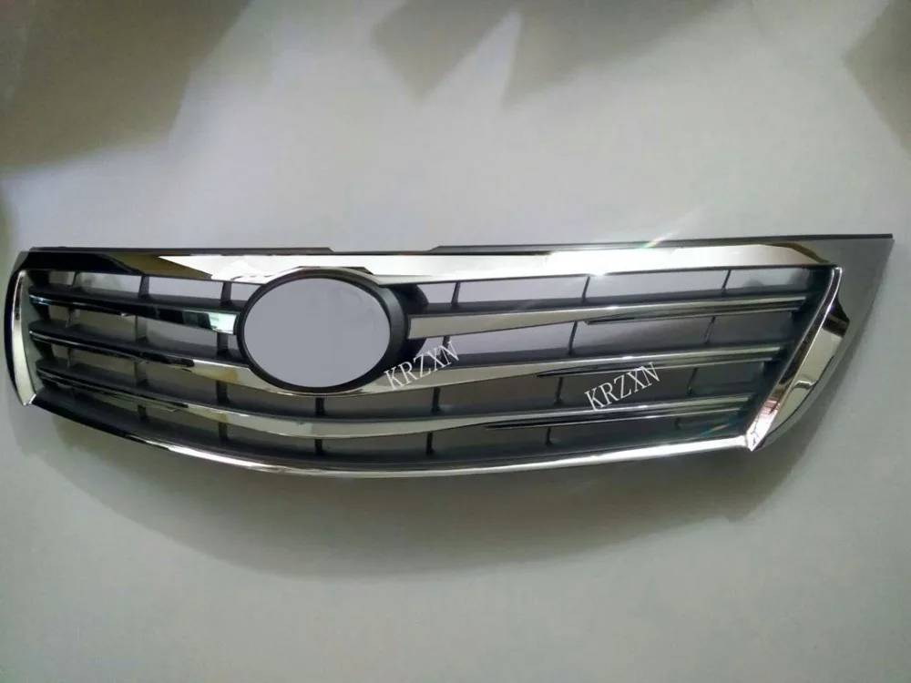 Решетка переднего бампера из АБС хрома рама для гоночного гриля Mouding Trim TOYOTA CAMRY 2010
