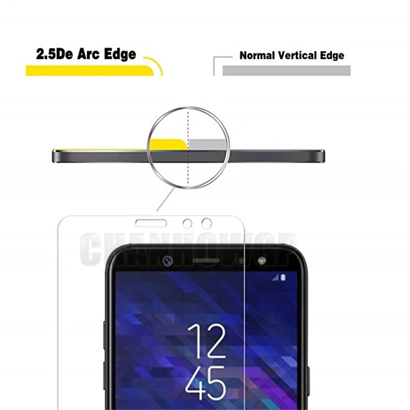 9H закаленное стекло для samsung Galaxy A6 A600 A600FN Защитная пленка для samsung A6+ A6 Plus A605 A605FN Sklo