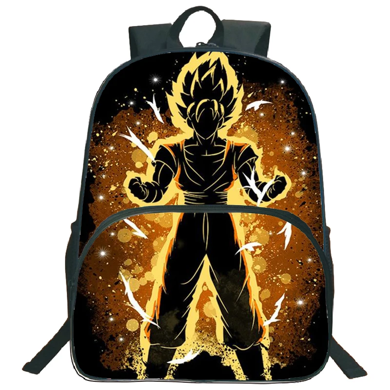 Красивый Жемчуг дракона Z Goku сумки дети мальчики девочки рюкзак модный красочный узор ноутбук рюкзак обратно в школу - Цвет: 12