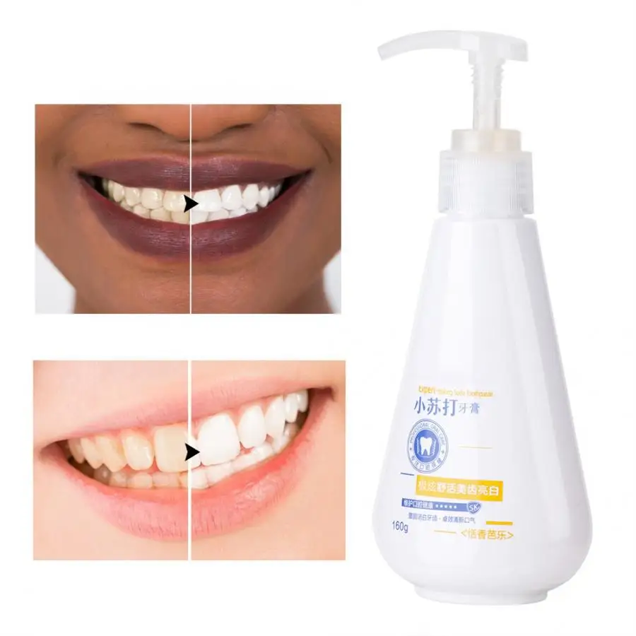 Отбеливающая зубная паста для отбеливания зубов сода насос ремонта зубной пасты