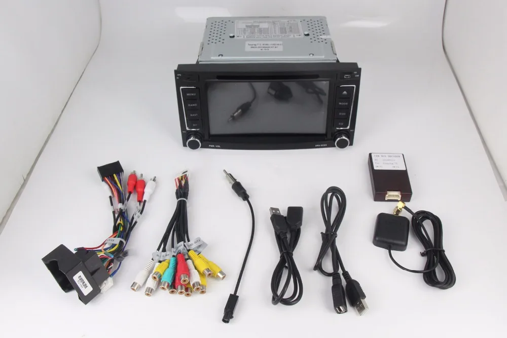 TDA 7851 Android 9 автомобильный Мультимедиа gps плеер для VW Touareg T5 Transporter Multivan 2004-2011 с wifi BT радио