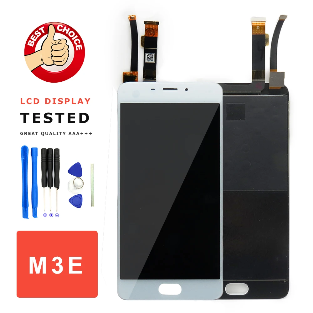 ЖК-дисплей и сенсорный экран для Meizu M3E сменный дисплея запчасти мобильных