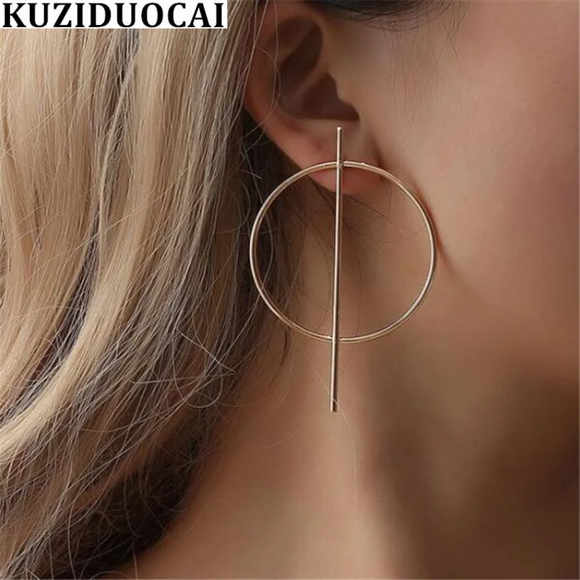 Kuziduocai новые модные ювелирные изделия панк Bohe современные металлические круглые