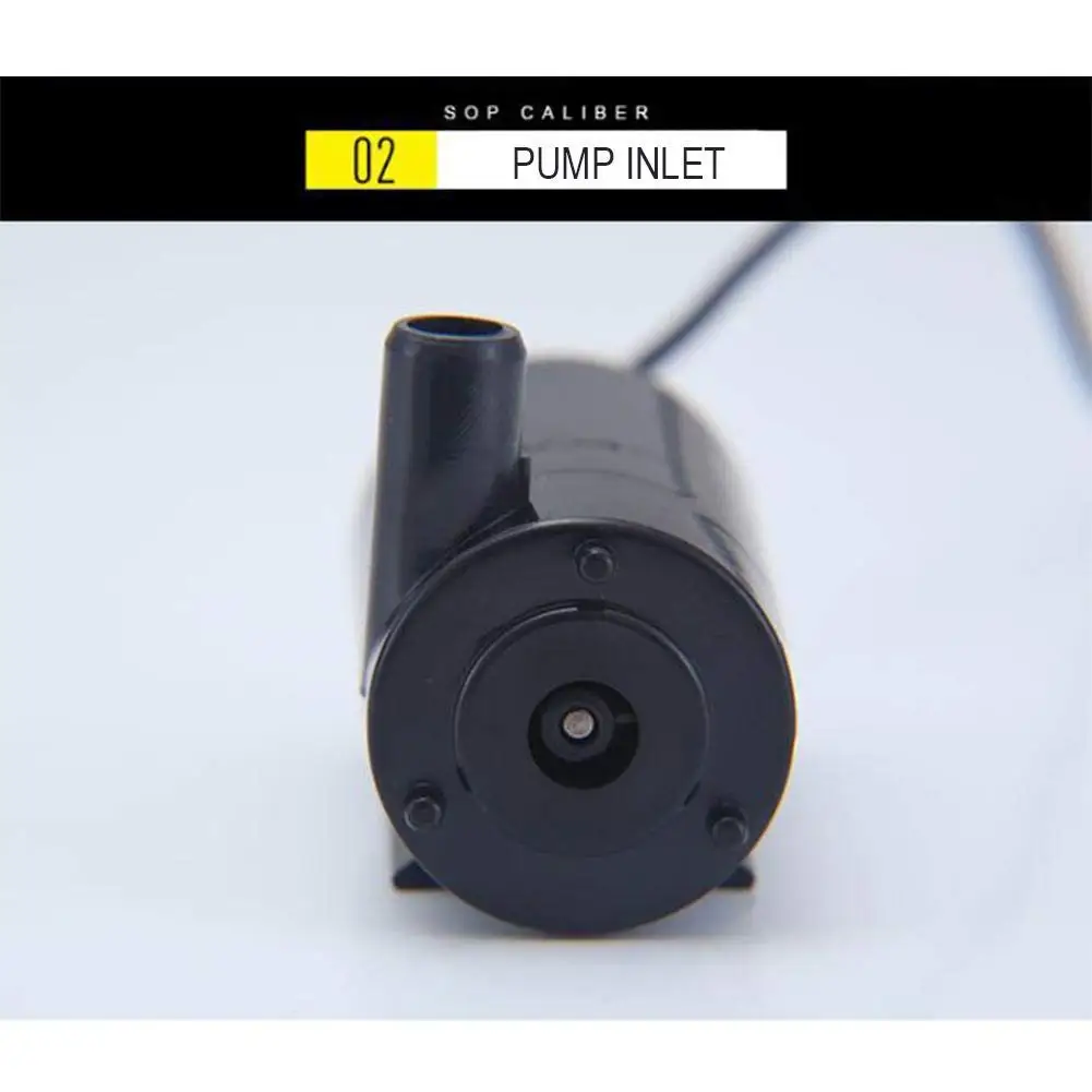 DC 5 в USB низкий уровень шума бесщеточный мотор Pump120L/H Мини Микро погружной водяной насос для Diy Kit