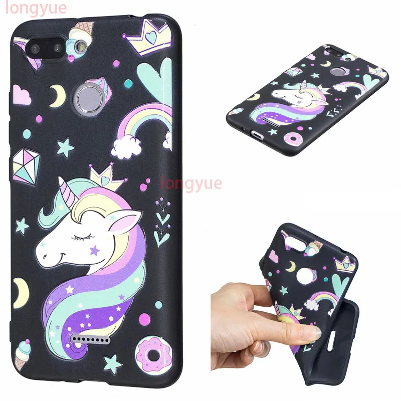 Case For Xiaomi Redmi 6 Cover 3D Cute Bags Soft Silicone TPU 6A Phone Cases |