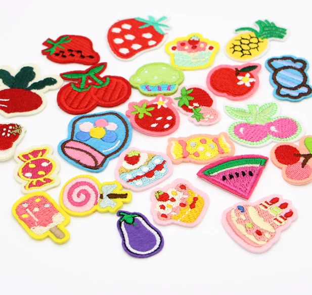 Тканевые наклейки нашивки для детской одежды Мультяшные тканевые ткань джинсов