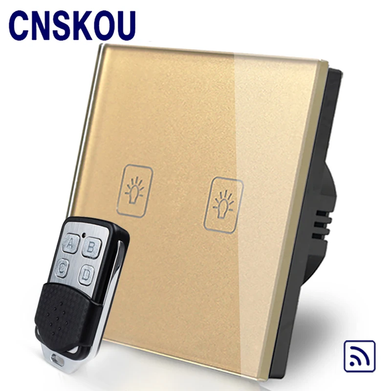 Cnskou ЕС Стандартный 2 банды 1 способ AC220 ~ 250 В Умный дом 433 мГц Дистанционное