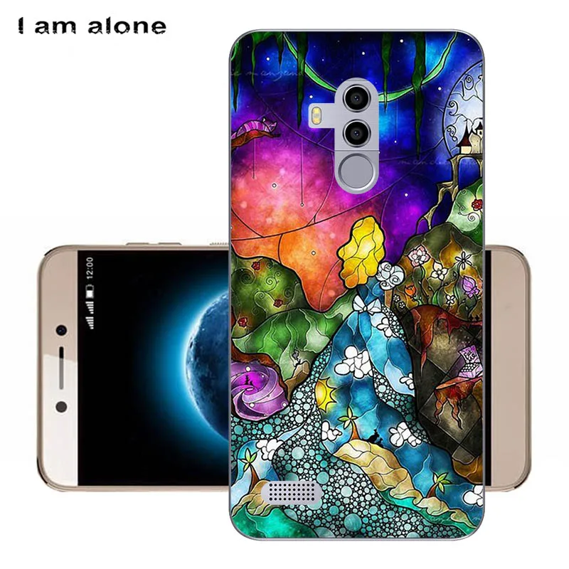 TPU C51 Чехлы для телефонов I am alone для Leagoo T8s 5,5 дюйма, мягкие чехлы из ТПУ для мобильных телефонов с мультяшным принтом для Leagoo T8s, сумки - Цвет: TPU C51