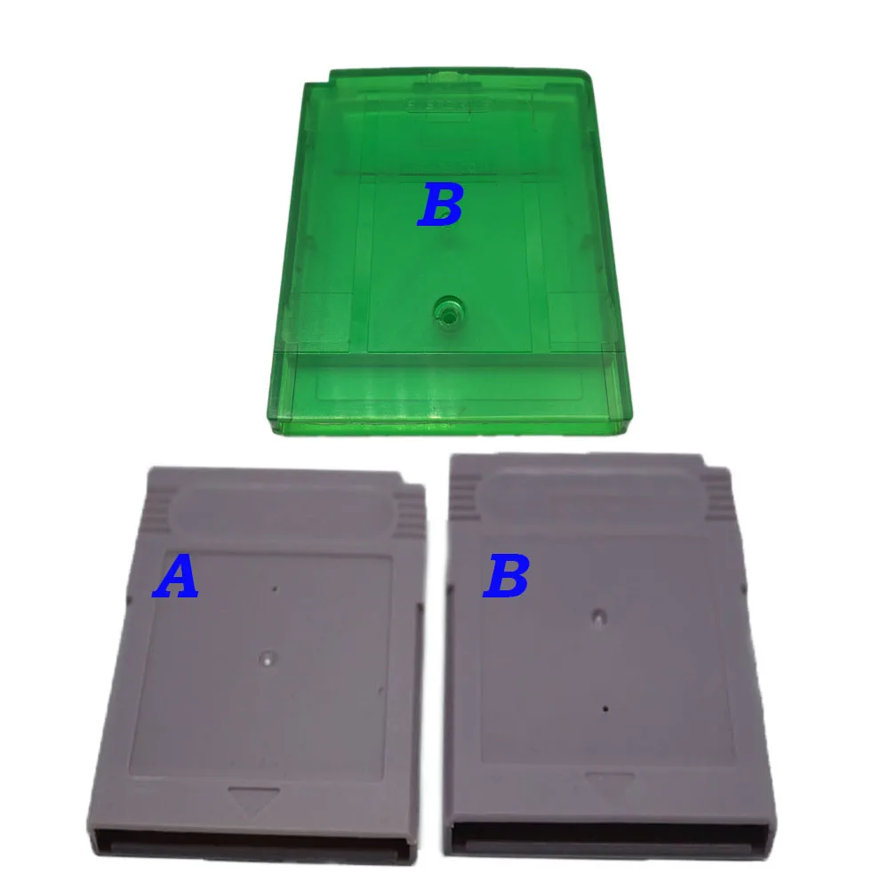 Чехол для игровых карт серый прозрачный чехол с картриджем GB GBC GBA SP|case for|case mecartridge