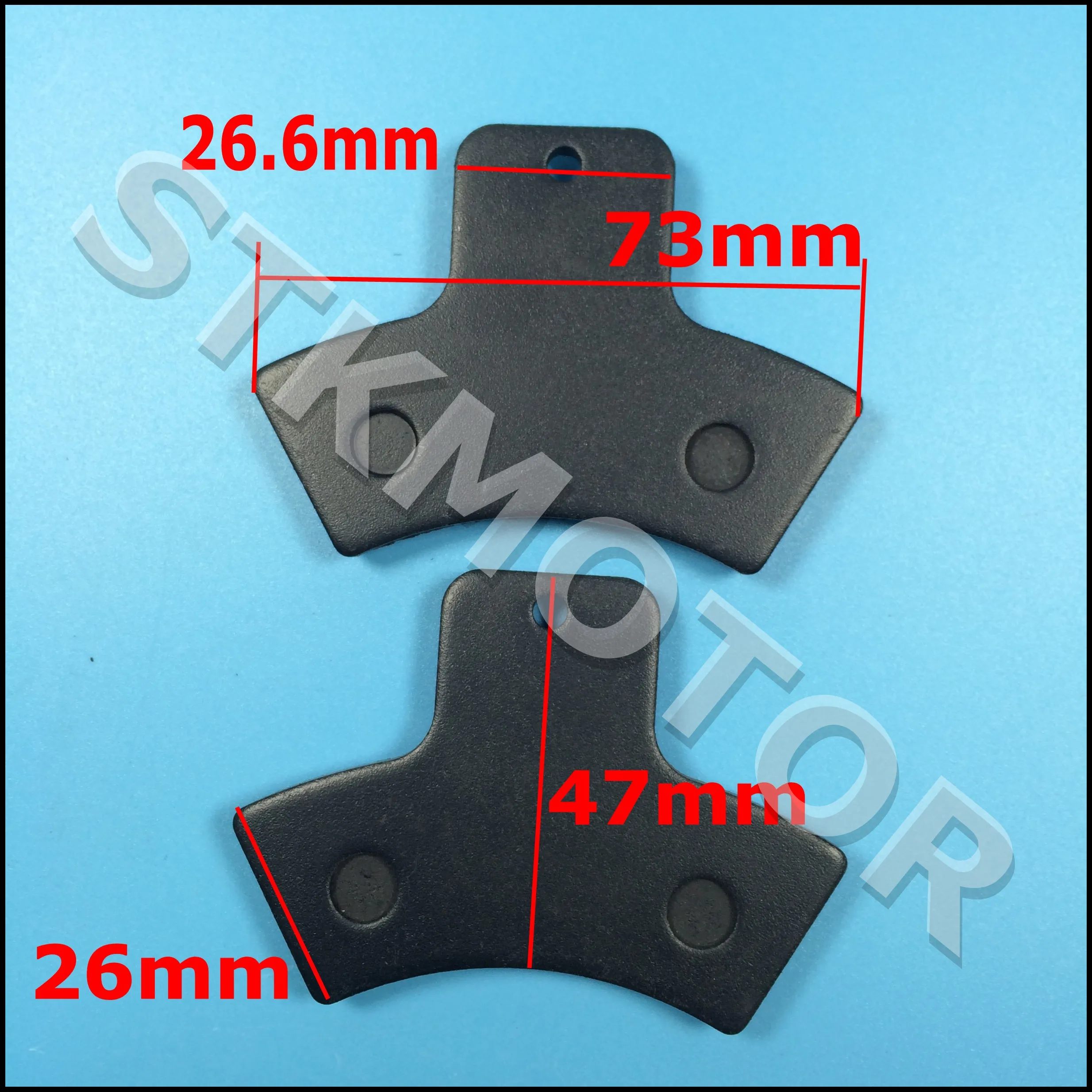 Задние тормозные колодки для LINHAI Goon 260 07-09 QUADZILLA CUV 300 08-09 4 e CVT стояночный тормоз 07-08 QZ E 09 320 500 4x4 06-07