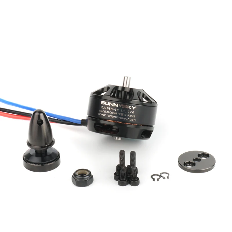 Оригинальный SUNNYSKY X3108S 720KV 900KV 325W 22A/30S 1 кг бесщеточный двигатель эффективный вал