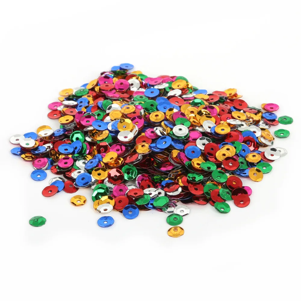 Круглые пайетки MixColor (1500 3500 шт.) для рукоделия аксессуары одежды скрапбукинг